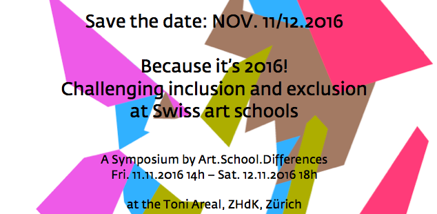 Save the date, November 11./12.2016: Challenging Exclusion 2016!Save the date, November 11./12.2016: Challenging Exclusion 2016!Save the date, November 11./12.2016: Challenging Exclusion 2016!