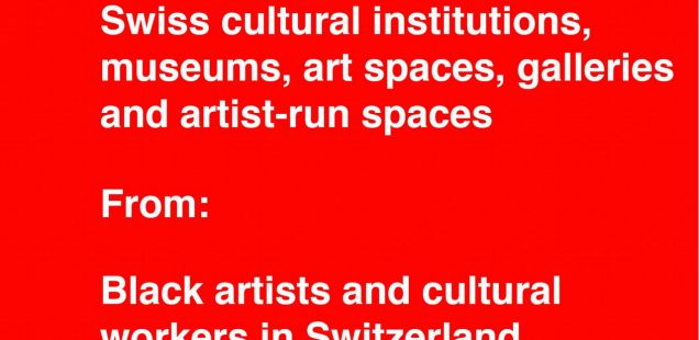 Des mesures antiracistes demandées dans des lieux culturels en Suisse