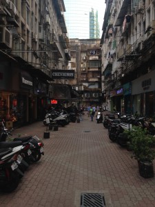 Street view of Macau