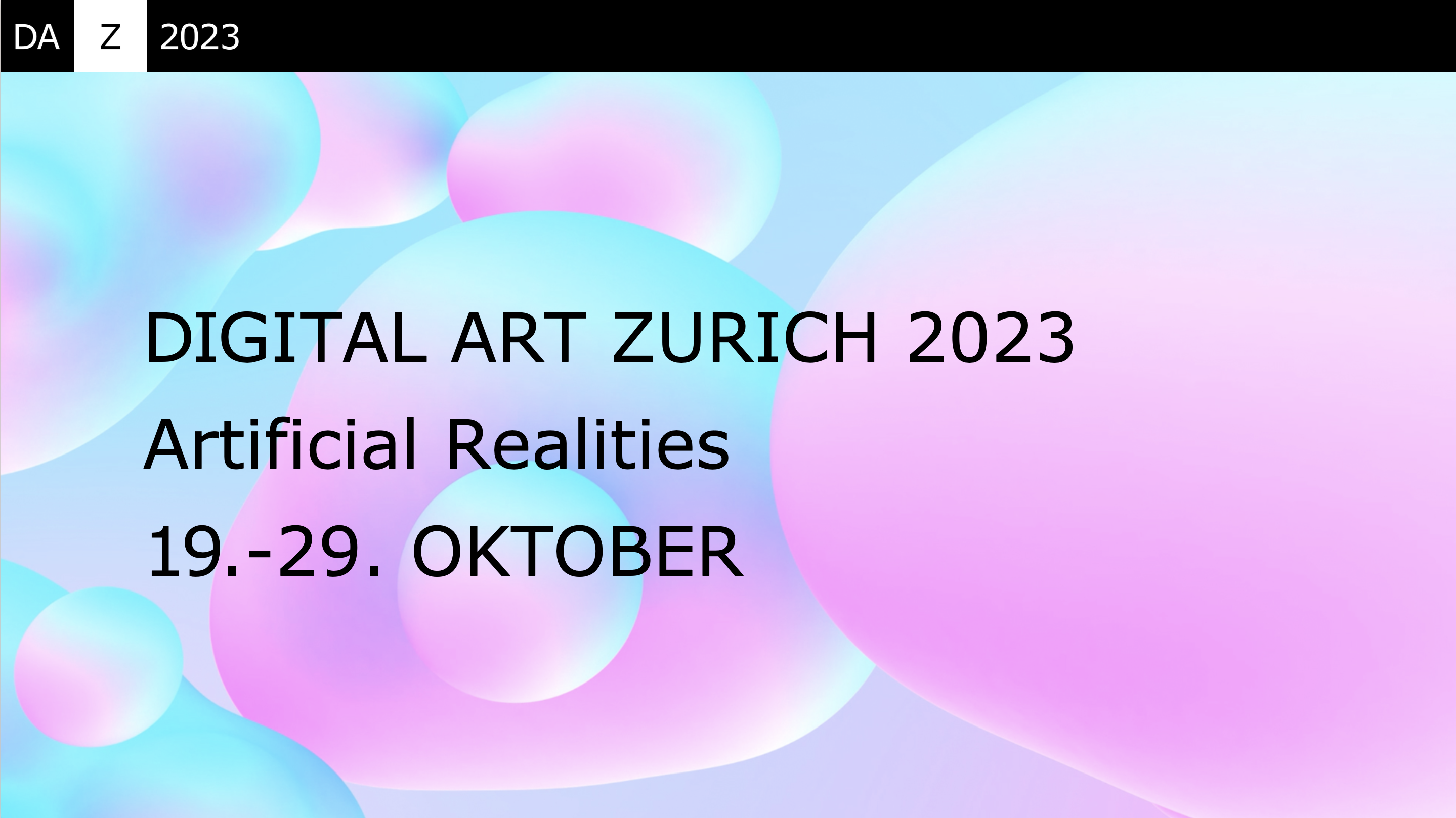 Artificial Realities – DA Z 2023