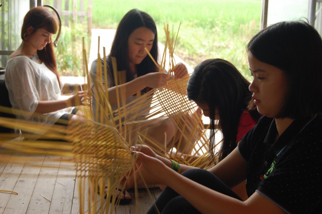 workshop: bamboo weaving – international design studio