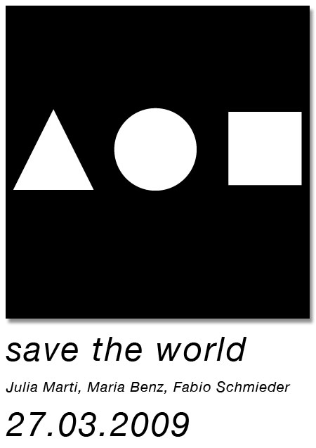 save the world