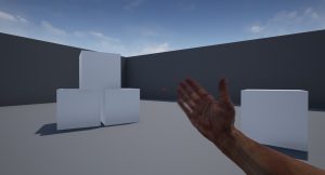 First person hand animation in the unreal engine