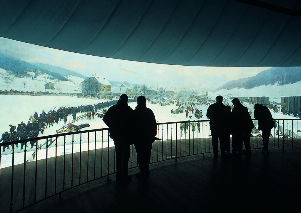Bourbaki panorama in Lucerne.
