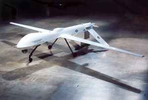 DAYTON, Ohio -- General Atomics RQ-1A Predator at the National Museum of the United States Air Force. (U.S. Air Force photo)