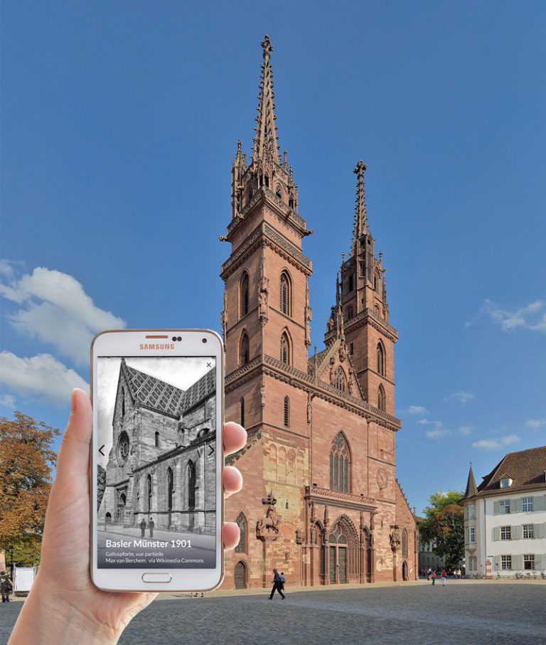 Mockup Sprichort vor Muenster